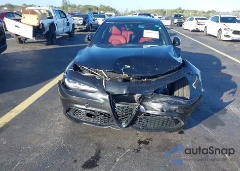 2024 Alfa Romeo Giulia Ti Rwd из США, поврежденный, VIN ZARFAMBN0R7682797